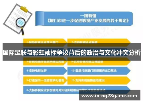 国际足联与彩虹袖标争议背后的政治与文化冲突分析